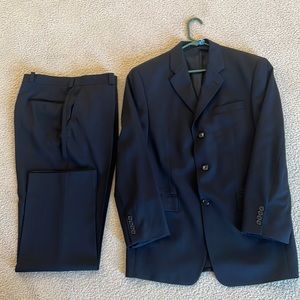 Black Calvin Klein Two Piece Suit